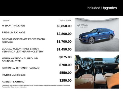 Used 2021 BMW X4 xDrive30i w/ M Sport Package AWD/4WD image 5