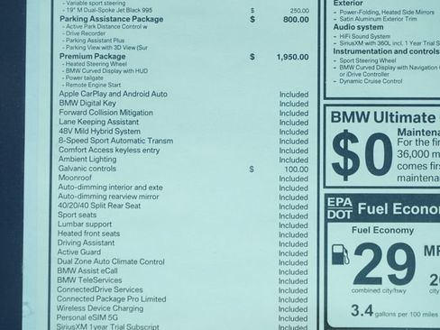 New 2026 BMW 330i xDrive Sedan w/ M Sport Package AWD/4WD image 8