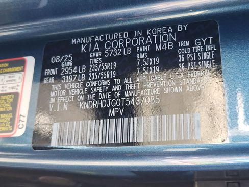 New 2026 Kia Sorento EX image 29