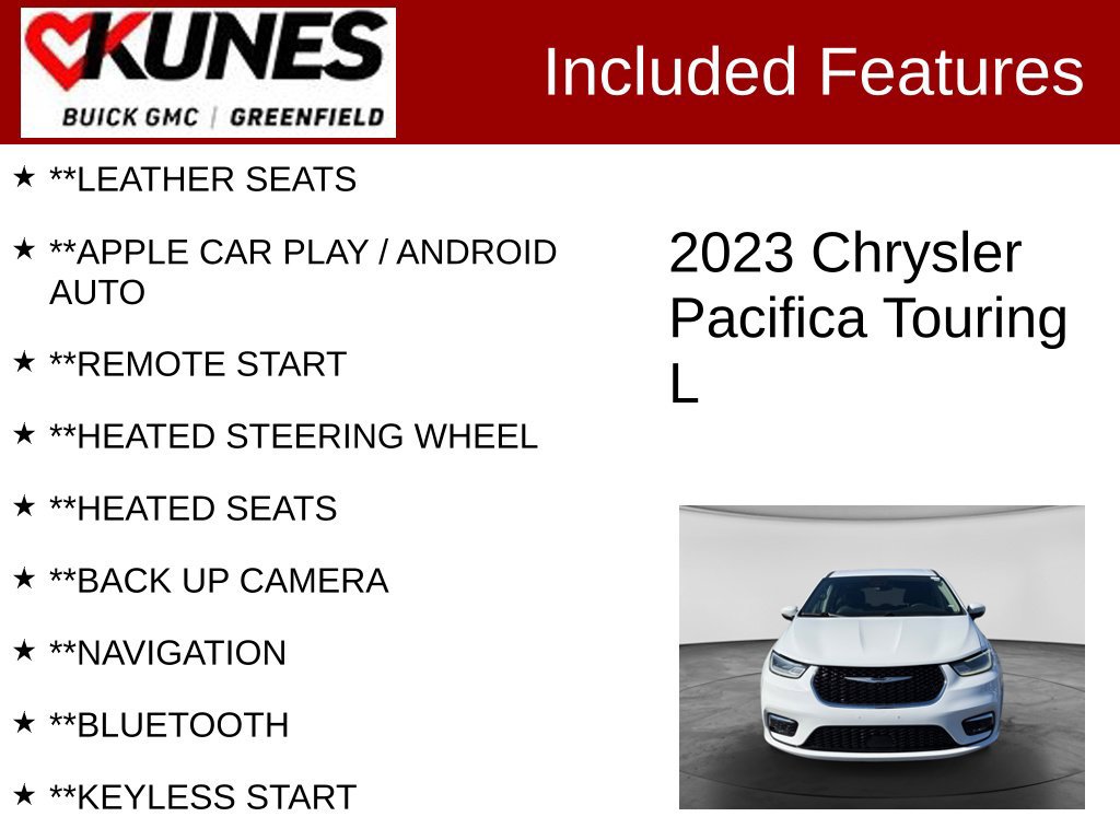 Used 2023 Chrysler Pacifica Touring-L FWD image 2