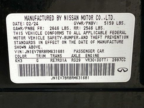 Used 2024 INFINITI Q50 Luxe w/ Cargo Package AWD/4WD image 33