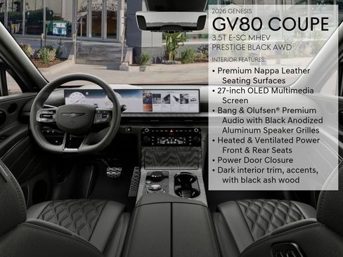 New 2026 Genesis GV80 3.5T Prestige image 21