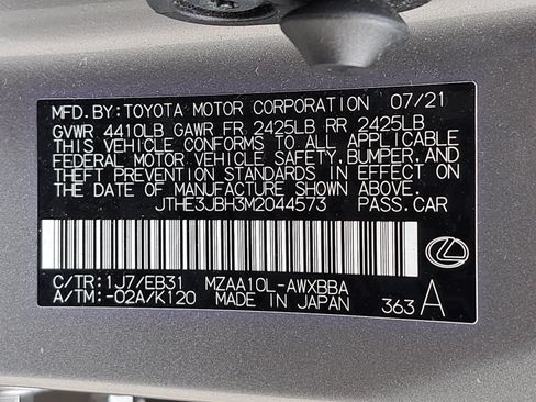 Used 2021 Lexus UX 200 F Sport w/ Accessory Package (Z2) FWD image 37