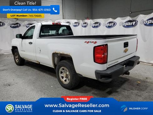 Used 2016 Chevrolet Silverado 1500 W/T w/ Trailering Package AWD/4WD image 3