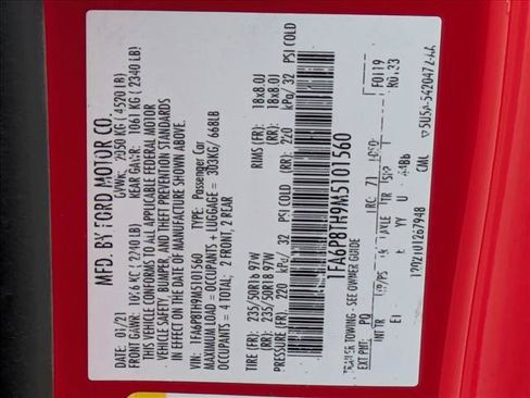Used 2021 Ford Mustang Premium RWD image 24