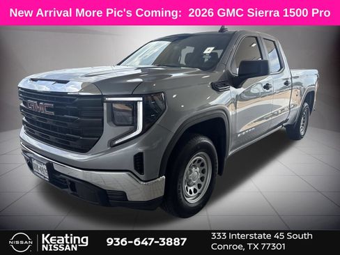 Used 2026 GMC Sierra 1500 Pro w/ Pro Value Package RWD image 1