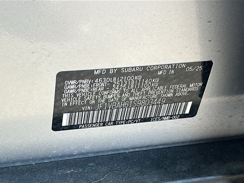 Used 2025 Subaru WRX Premium AWD/4WD image 31