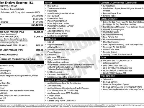 Used 2024 Buick Enclave Essence w/ Experience Buick Package AWD/4WD image 34