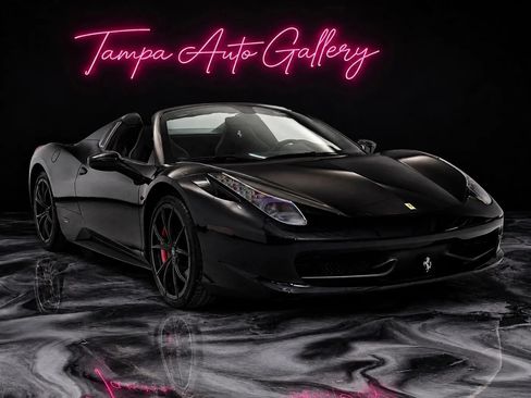 Used 2013 Ferrari 458 Spider RWD image 1