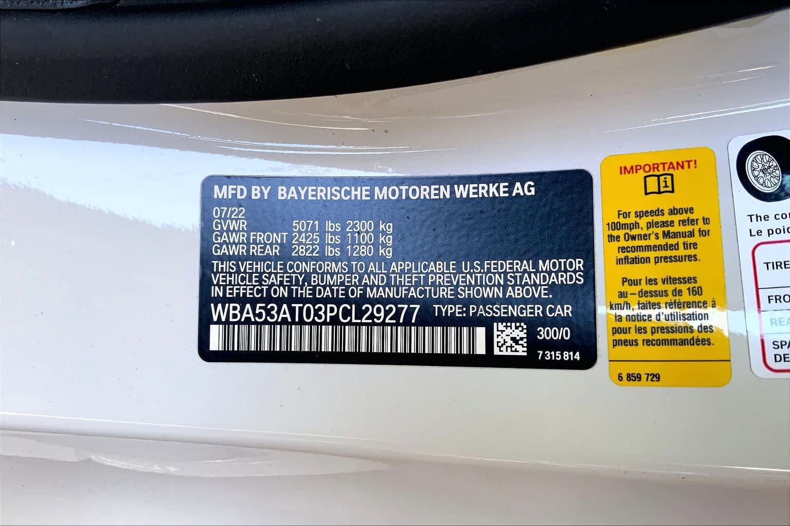 Used 2023 BMW M440i Convertible w/ Premium Package RWD image 19