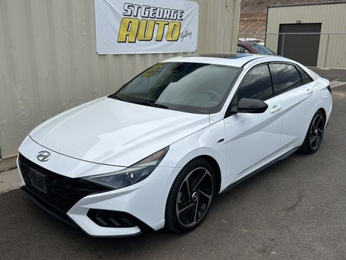 Used 2021 Hyundai Elantra N Line w/ Cargo Package FWD image 1