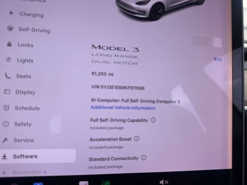 Used 2019 Tesla Model 3 Long Range AWD/4WD image 4