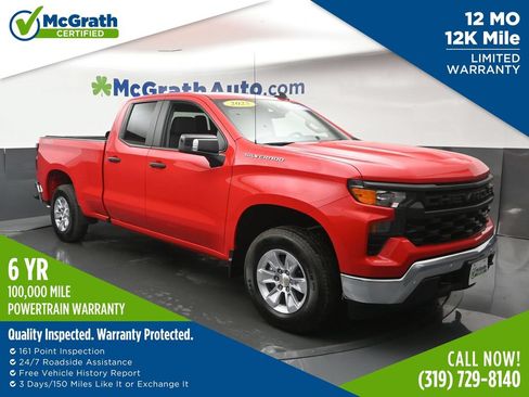 Used 2025 Chevrolet Silverado 1500 W/T w/ WT Safety Package AWD/4WD image 1