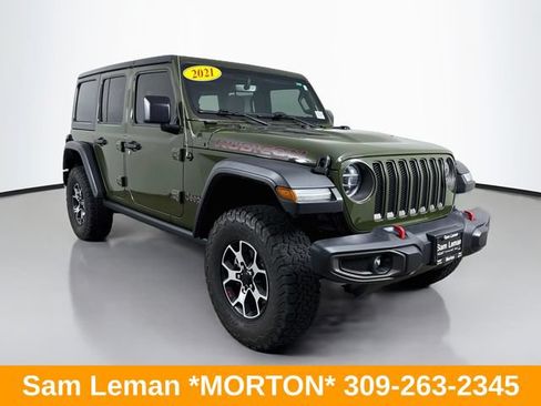 Used 2021 Jeep Wrangler Unlimited Rubicon AWD/4WD image 1
