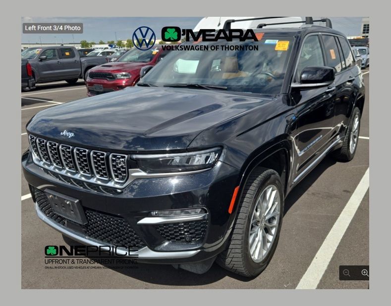 Used 2023 Jeep Grand Cherokee Summit w/ Advanced Protech Group IV AWD/4WD image 1