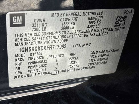 Used 2015 Chevrolet Tahoe LTZ AWD/4WD image 35