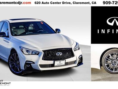 Used 2024 INFINITI Q50 Red Sport 400