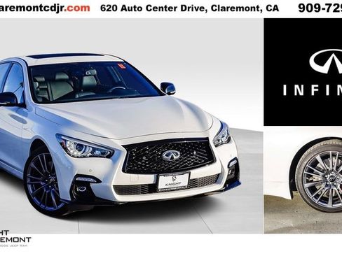 Used 2024 INFINITI Q50 Red Sport 400 image 1