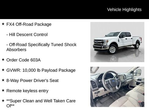 Used 2021 Ford F250 XLT w/ XLT Value Package AWD/4WD image 11