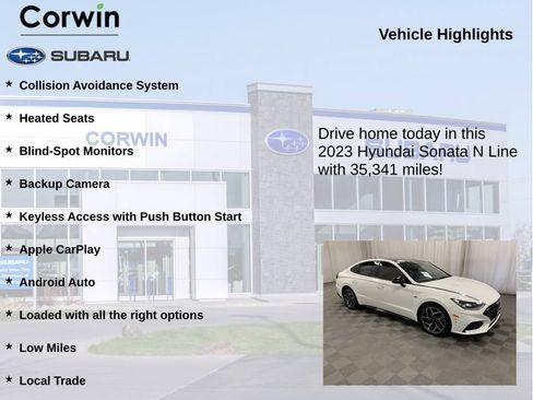 Used 2023 Hyundai Sonata N Line FWD image 6