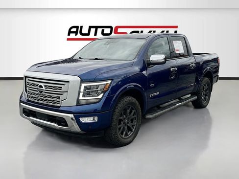 Used 2023 Nissan Titan Platinum Reserve w/ Off Road Protection Package AWD/4WD image 3
