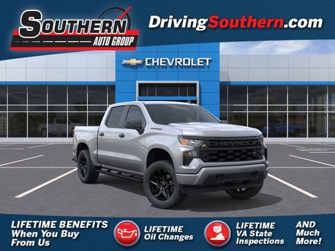 New 2026 Chevrolet Silverado 1500 Custom w/ LPO, Dark Essentials Package image 1