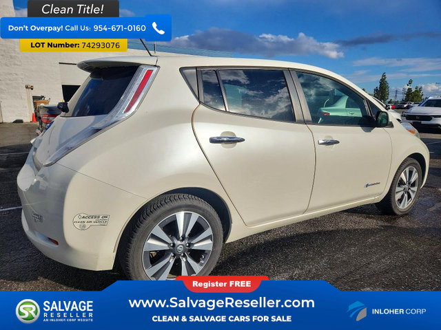 Used 2016 Nissan Leaf SV w/ Premium Package FWD image 4
