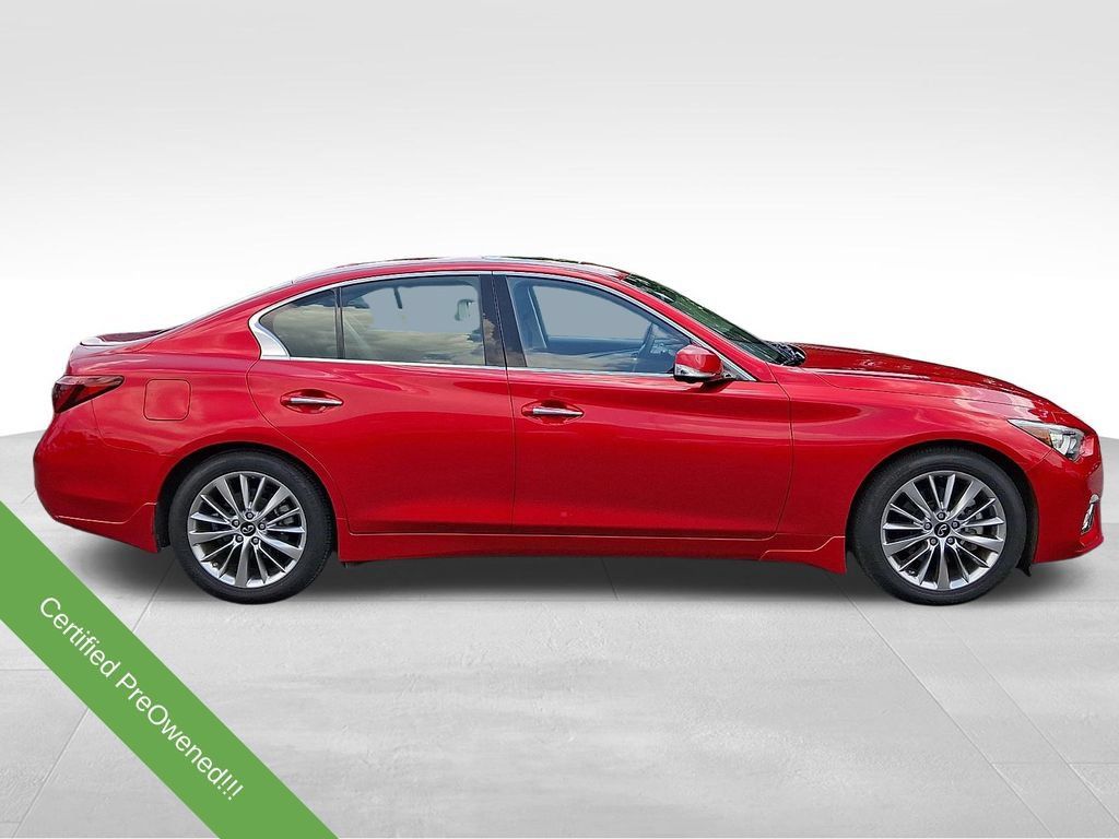 Used 2023 INFINITI Q50 Luxe w/ Cargo Package AWD/4WD image 7