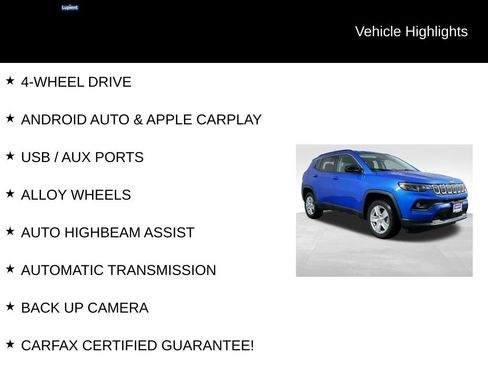 Used 2022 Jeep Compass Latitude image 5