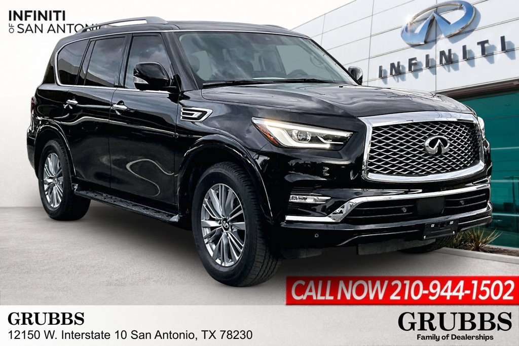 Certified 2023 INFINITI QX80 Luxe w/ Cargo Package RWD image 1