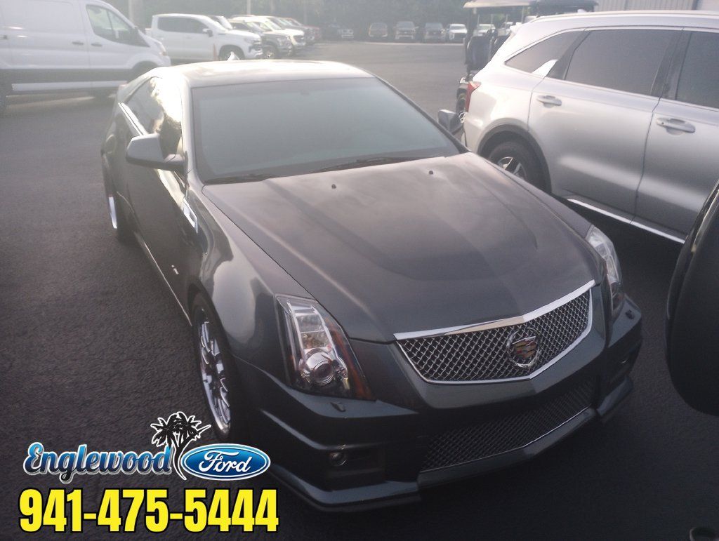 Used 2011 Cadillac CTS V w/ Wood Trim Package RWD image 1