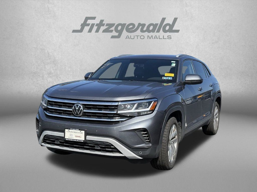 Used 2021 Volkswagen Atlas Cross Sport SE w/ Panoramic Sunroof Package AWD/4WD image 3