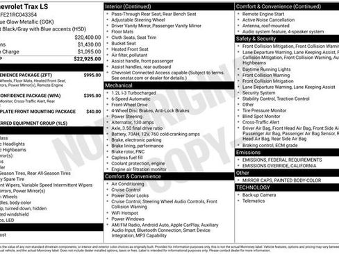 Used 2024 Chevrolet Trax LS w/ LS Convenience Package image 32