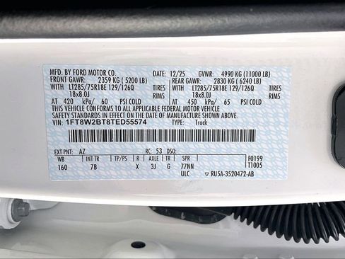 New 2026 Ford F250 Platinum w/ Tremor Off-Road Package image 8