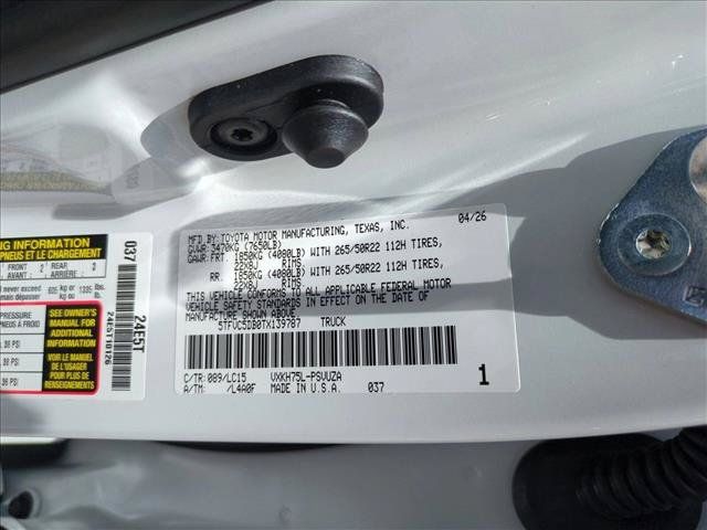 New 2026 Toyota Tundra Capstone AWD/4WD image 17