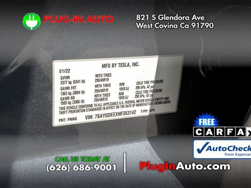 Used 2022 Tesla Model Y Long Range AWD/4WD image 8