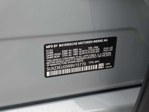 Certified 2024 BMW X5 xDrive40i w/ M Sport Package image 36