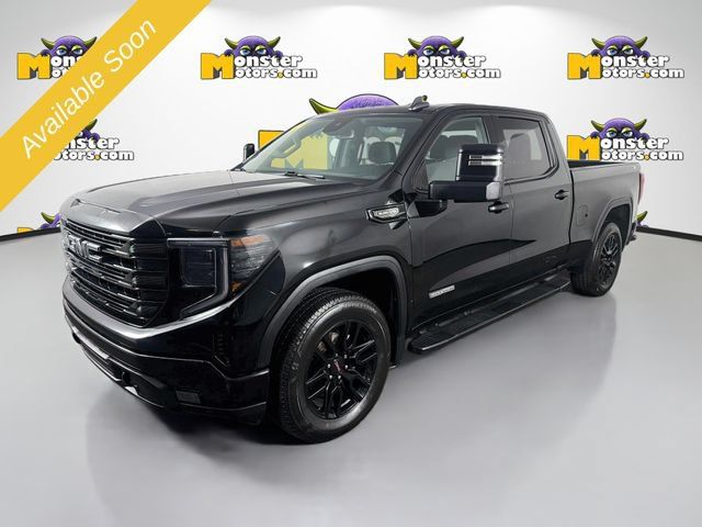 Used 2022 GMC Sierra 1500 Elevation w/ LPO, Elevation Black Package AWD/4WD image 1