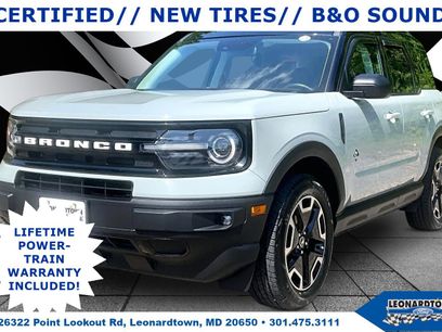 Certified 2023 Ford Bronco Sport Outer Banks w/ Tech Package
