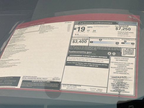 New 2024 Jaguar F-TYPE R-Dynamic RWD image 25