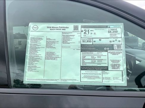 New 2026 Nissan Pathfinder Rock Creek w/ Rock Creek Premium Package AWD/4WD image 12