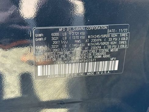Used 2023 Subaru Ascent Limited w/ Technology Package AWD/4WD image 36