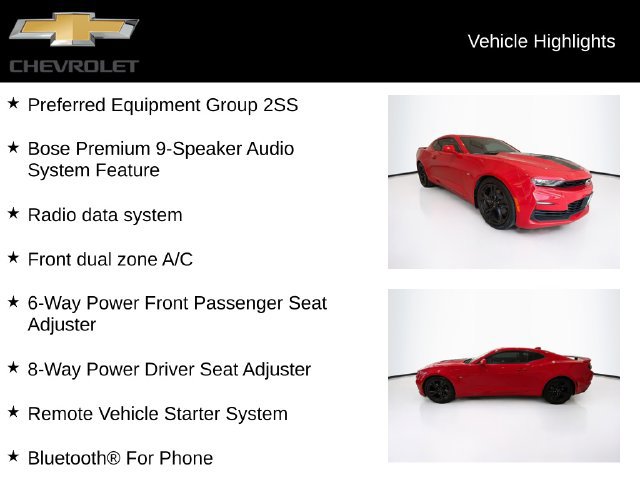 Used 2021 Chevrolet Camaro SS RWD image 5