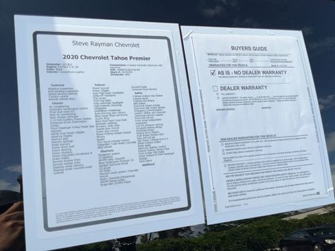 Used 2020 Chevrolet Tahoe Premier AWD/4WD image 26