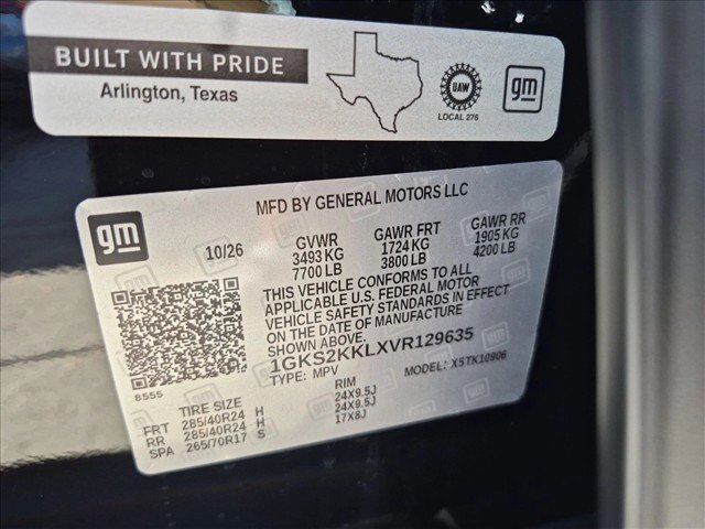 New 2027 GMC Yukon XL Denali Ultimate w/ LPO, Floor Liner Package AWD/4WD image 15