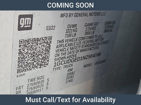 Used 2022 Chevrolet Silverado 1500 LTZ AWD/4WD image 8