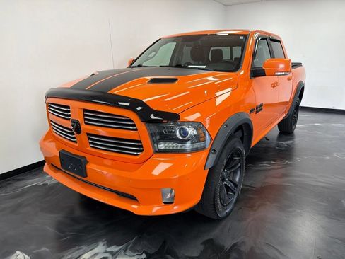 Used 2017 RAM 1500 Sport w/ Ignition Orange Sport Package AWD/4WD image 3
