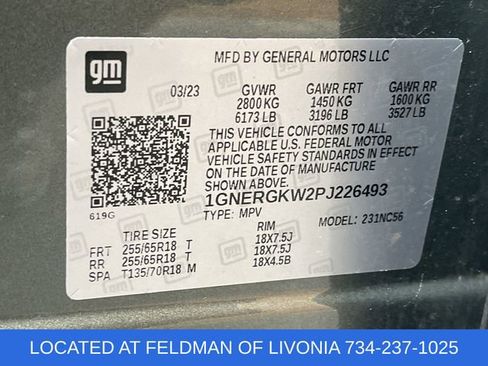 Certified 2023 Chevrolet Traverse LT FWD image 32