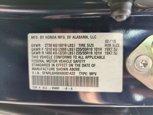 Used 2019 Honda Odyssey Elite image 27