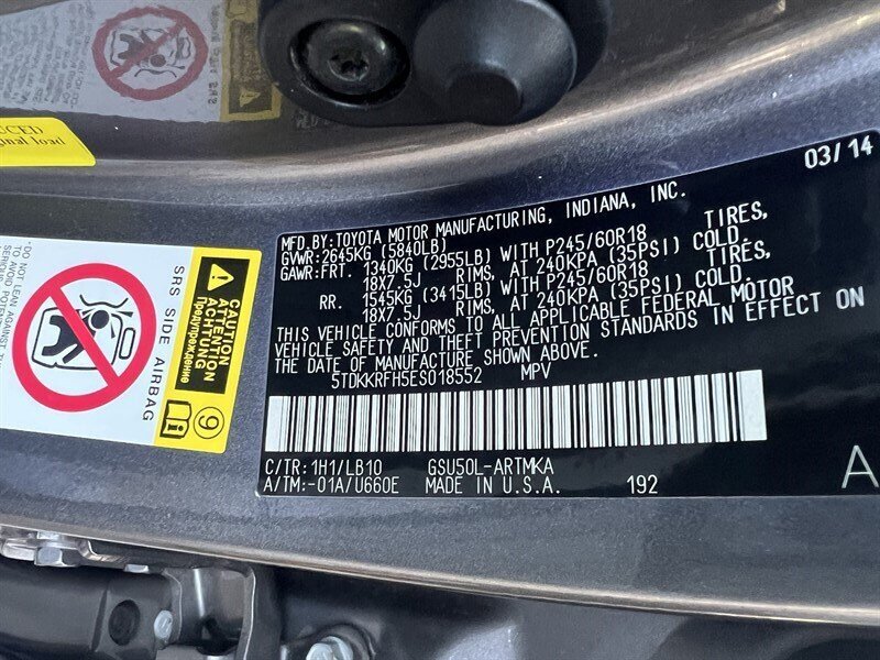 Used 2014 Toyota Highlander XLE FWD image 36